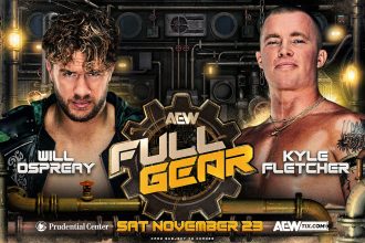 Will Ospreay Kyle Fletcher AEW Full Gear 2024