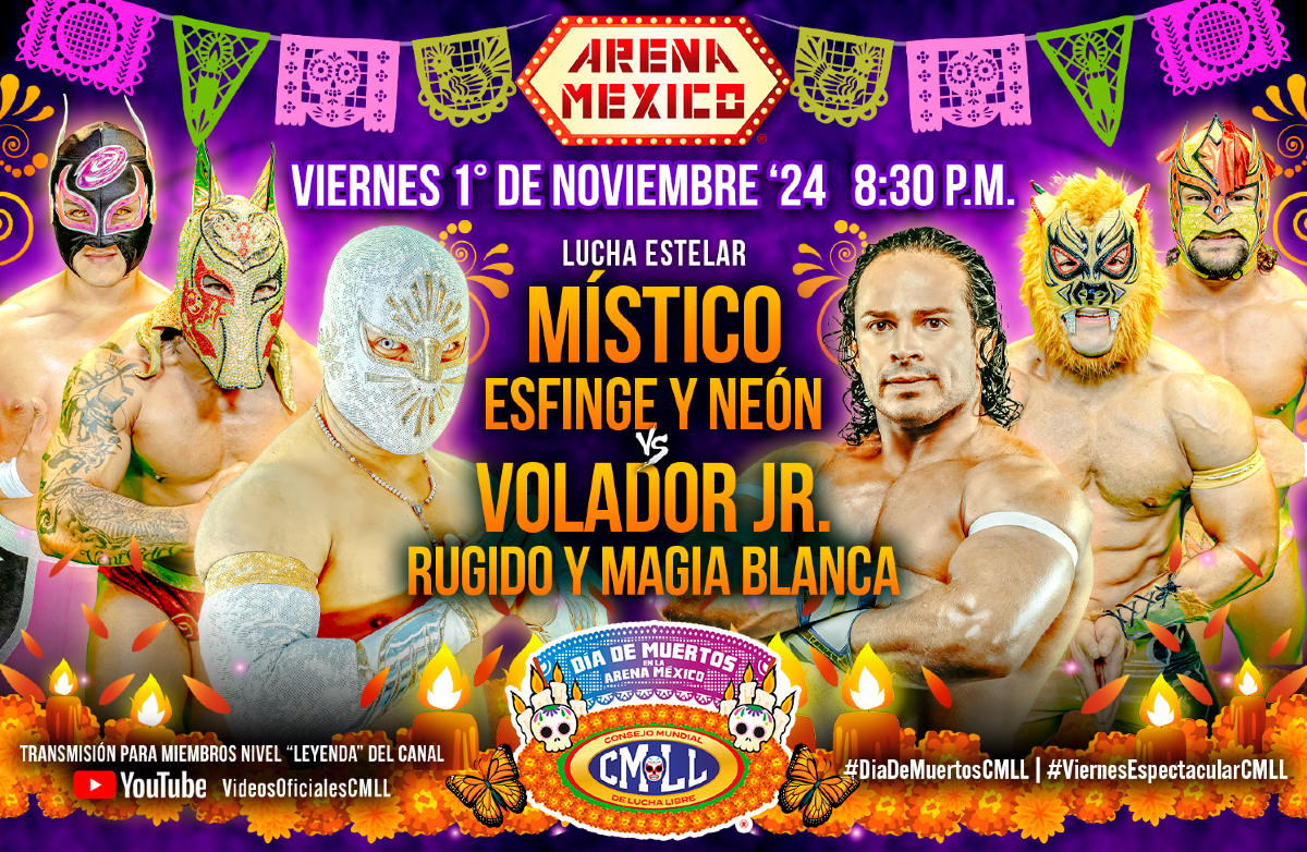 Resultados CMLL (Noviembre 1, 2024) – Viernes Espectacular