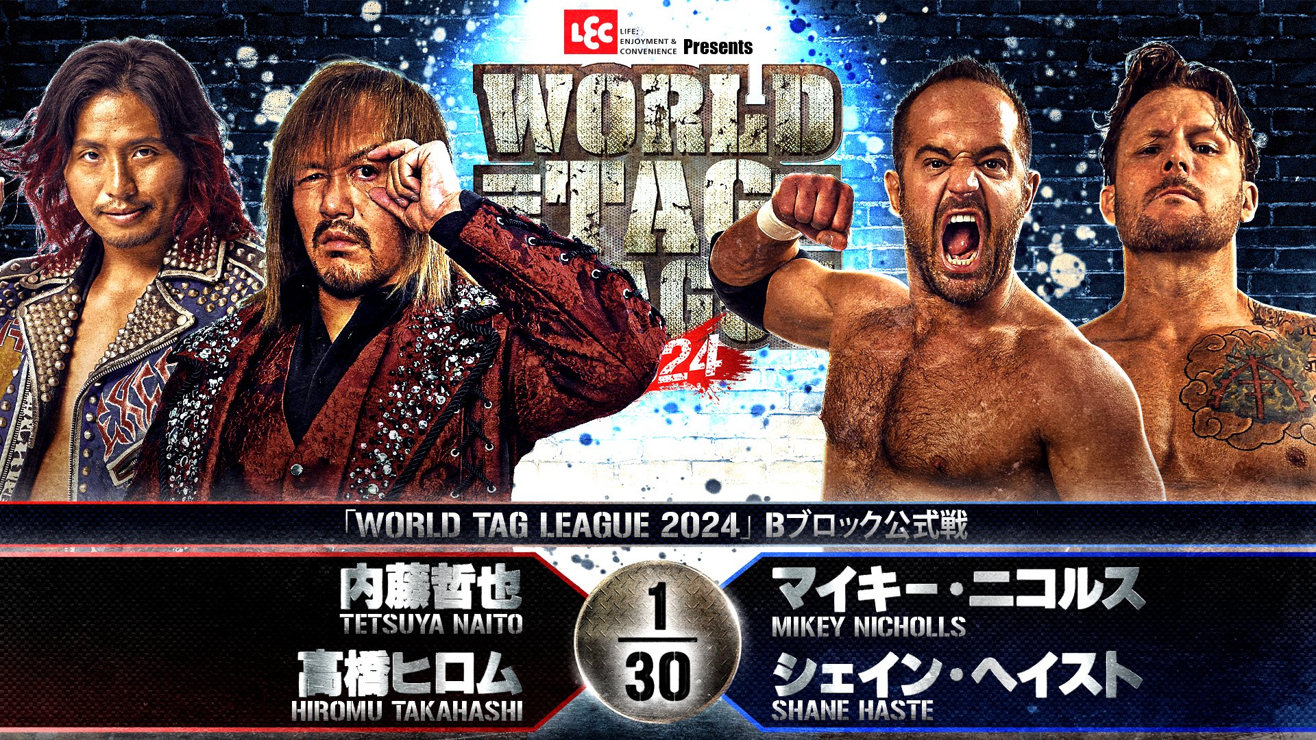 Resultados NJPW World Tag League (Noviembre 21, 2024)