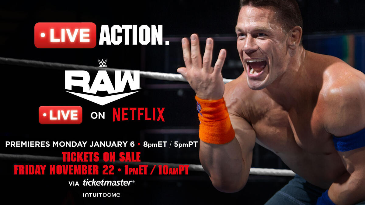 El estreno de WWE RAW en Netflix: sede, superestrellas y primer invitado especial confirmados