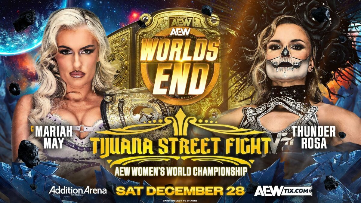 Mariah May y Thunder Rosa disputarán una Tijuana Street Match por el Título Femenino de AEW