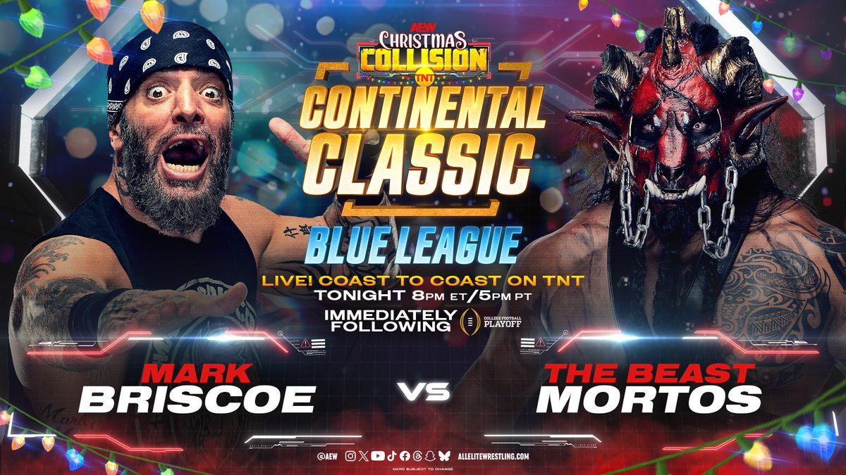 Mark Briscoe derrota al mexicano The Beast Mortos como parte del AEW Contiental Classic 2024