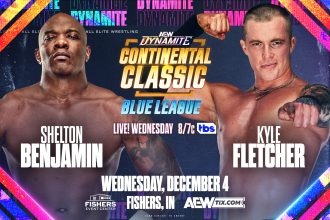 Shelton Benjamin vs. Kyle Fletcher