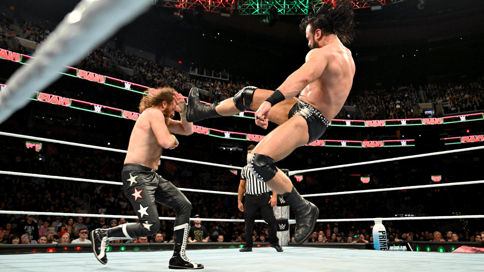 Drew McIntyre mantiene su paternidad sobre Sami Zayn