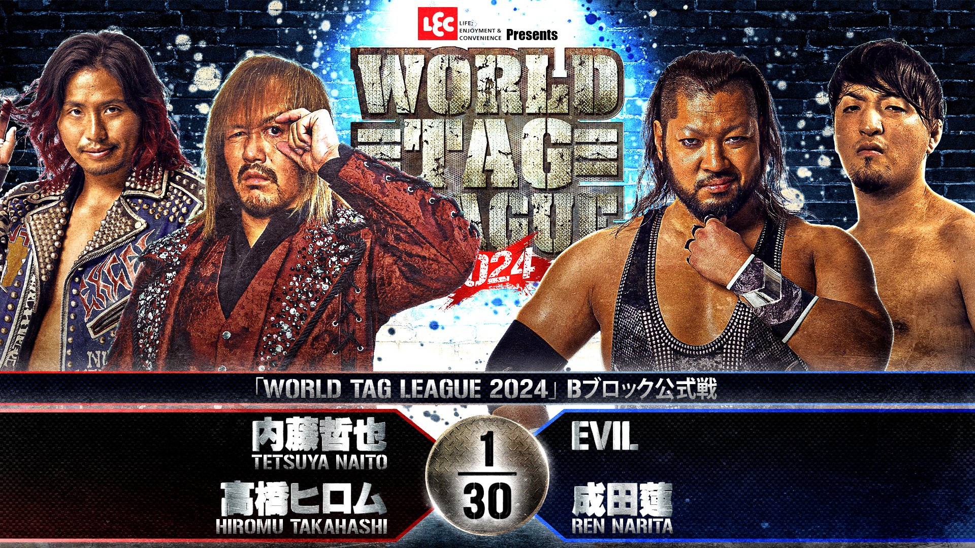 Resultados NJPW World Tag League (Diciembre 4, 2024)