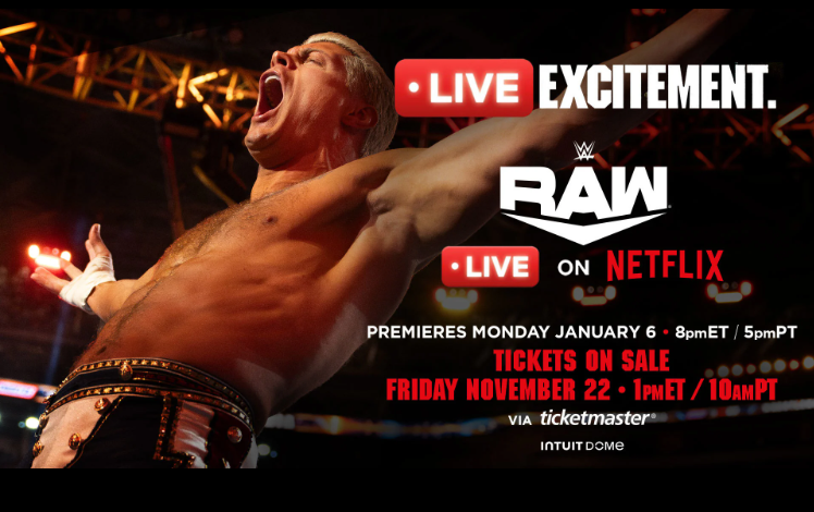 Estreno de WWE RAW en Netflix: todo lo que sabemos hasta el momento