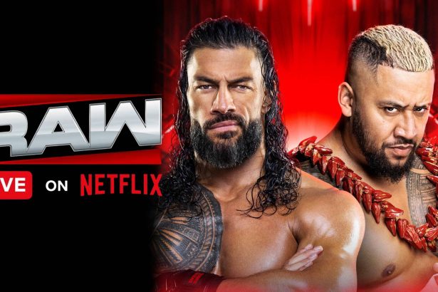 WWE RAW en Netflix en vivo Roman Reigns Solo Sikoa nuevo logo