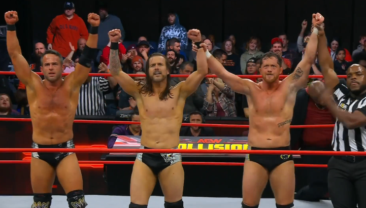 Adam Cole, Kyle O'Reilly & Roderick Strong vuelven a competir como equipo para vencer a Shane Taylor Promotions