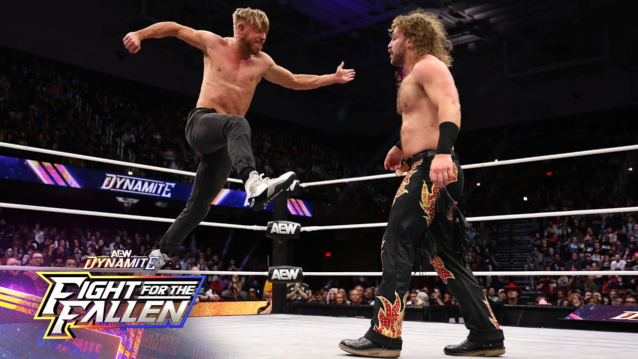 Adam Page hace pedazos a Orange Cassidy en AEW Dynamite Fight For The Fallen 2025