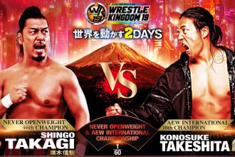 Konosuke Takeshita Shingo Takagi NJPW Wrestle Kingdom 19