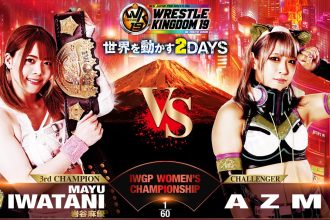 Mayu Iwatani AZM NJPW Wrestle Kingdom 19