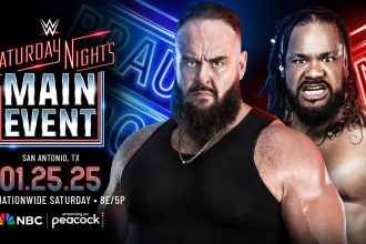 Braun Strowman WWE Saturday Night's Main Event 25 01 2025 match card