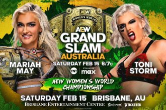 Toni Storm Mariah May AEW Grand Slam Australia 2025 match card