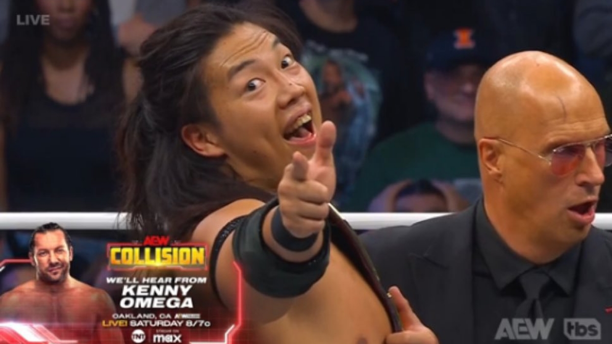 Konosuke Takeshita retiene el Título Internacional de AEW ante Orange Cassidy y avanza en la serie para enfrentar a Kenny Omega 1 Konosuke Takeshita retiene el Título Internacional de AEW ante Orange Cassidy y avanza en la serie para enfrentar a Kenny Omega