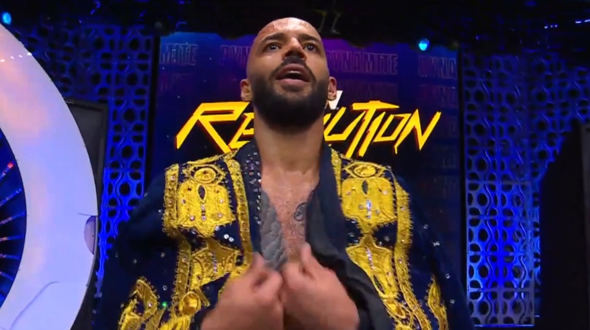 Ricochet encuentra fortuna para imponerse a Swerve Strickland en Atlanta 1 Ricochet encuentra fortuna para imponerse a Swerve Strickland en Atlanta