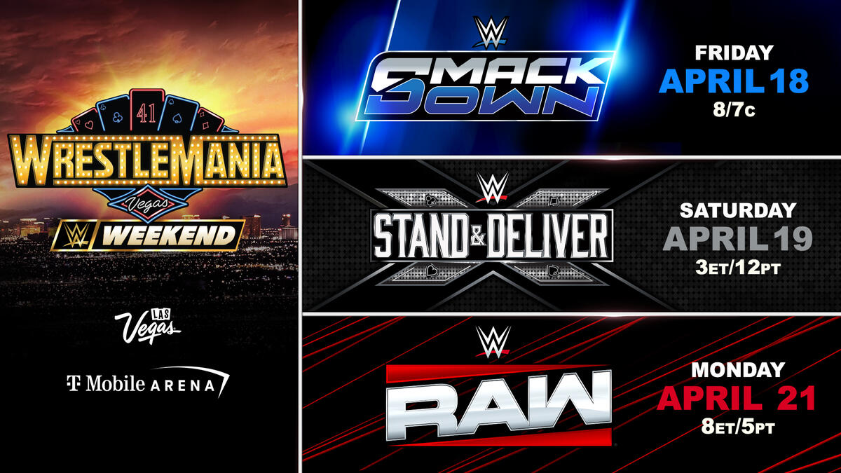 WWE hace oficial el Calendario de la semana de WrestleMania 41