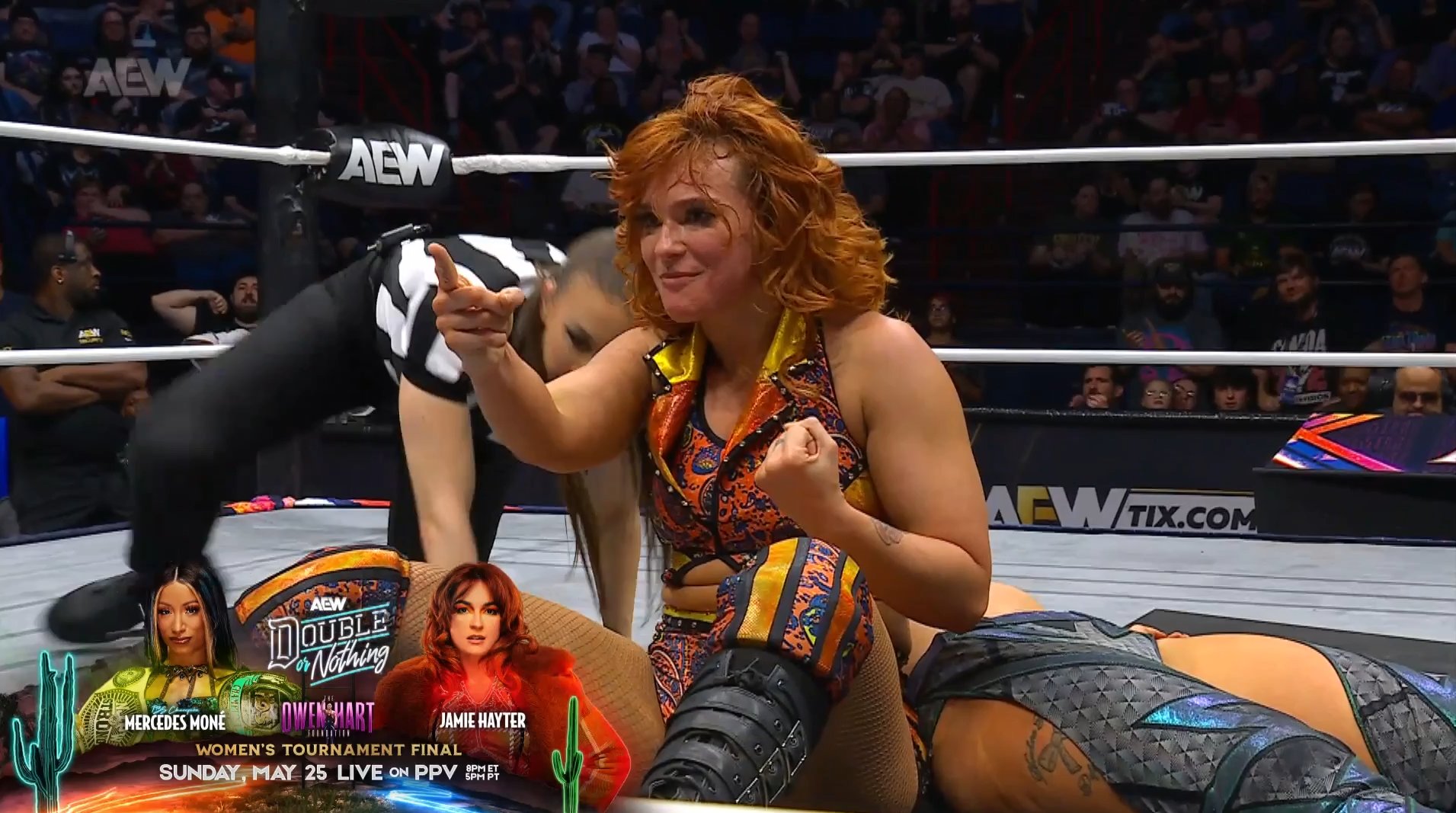 Jamie Hayter tiene una contundente victoria sobre Kris Statlander para avanzar a la Final por la Copa Owen Hart 2025 1 Jamie Hayter tiene una contundente victoria sobre Kris Statlander para avanzar a la Final por la Copa Owen Hart 2025