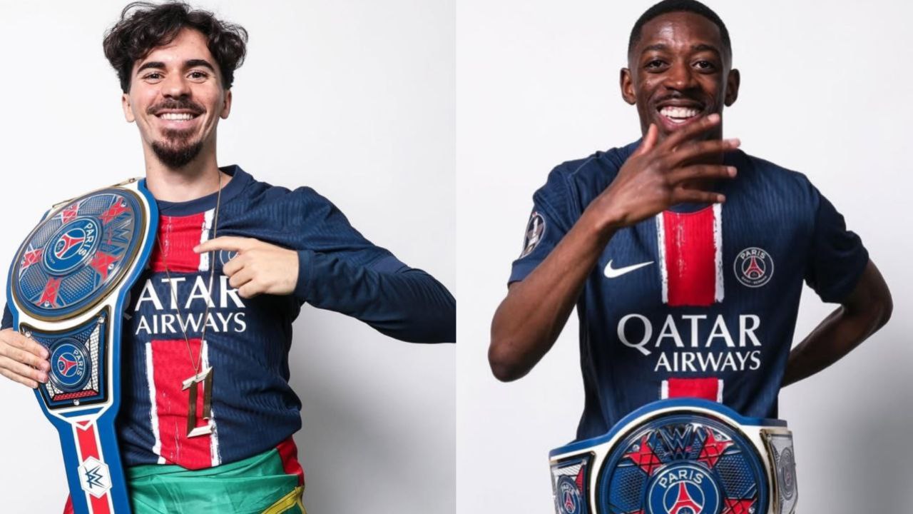 Emotivo reconocimiento de la WWE al PSG: réplica de título tras conquistar la Ligue 1 1 Emotivo reconocimiento de la WWE al PSG: réplica de título tras conquistar la Ligue 1